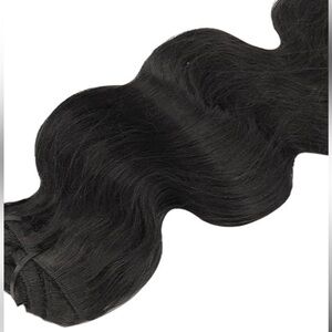 Body wave human hair clip in hair extension NWT